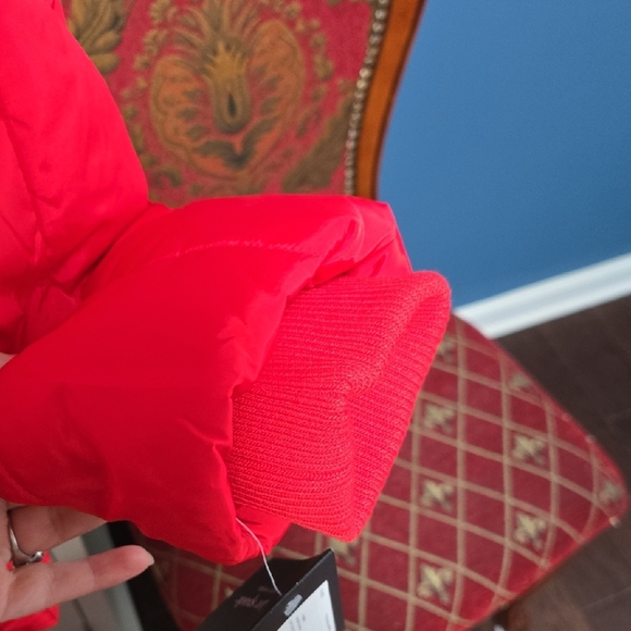 Kate spade Vibrant Red Quilted Puffer Jacket - Picture 5 of 11